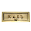 Raised Letter Exterior Mail Slot