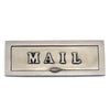 Raised Letter Exterior Mail Slot